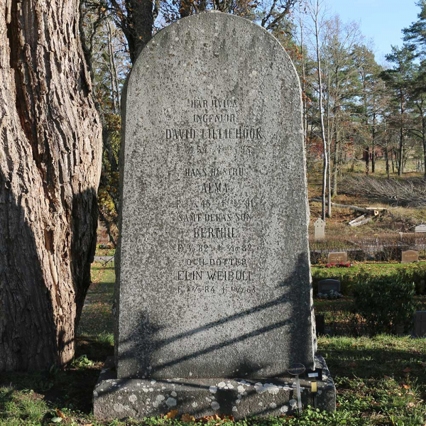 David H Lilliehööks familjegrav  i gruppen Värmland / Säffle / By kyrkogård hos Kyrkogårdsvandring (010113R)