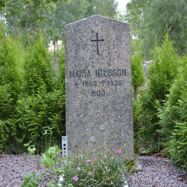 Maria Nilsson i gruppen Värmland / Hammarö / Södra Kyrkogården hos Kyrkogårdsvandring (010135C)