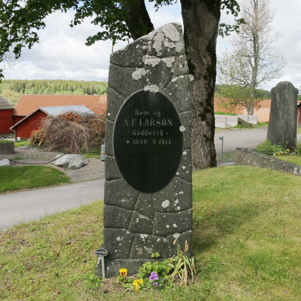 Anders Fredrik Larsson i gruppen Vrmland / Sffle / Bro kyrkogrd hos Kyrkogrdsvandring (030259R)