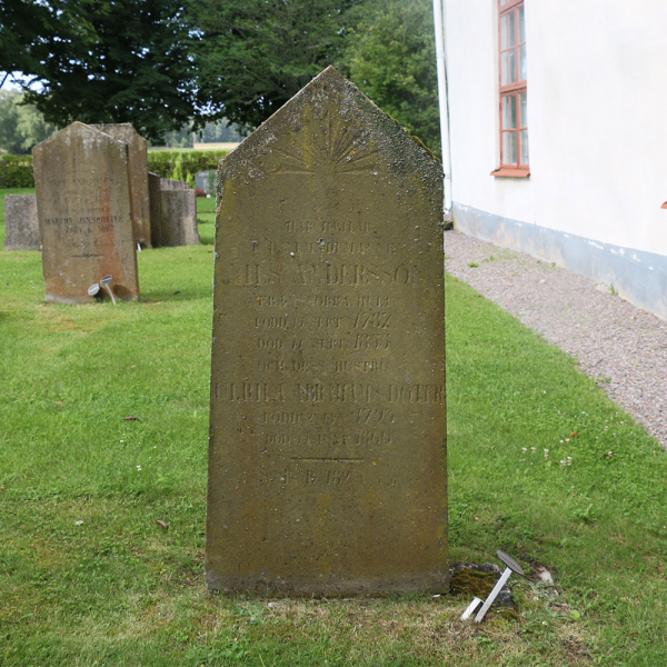 Ulrika Abrahamsdotter i gruppen Vrmland / Sffle / Millesvik kyrkogrd hos Kyrkogrdsvandring (060110R)