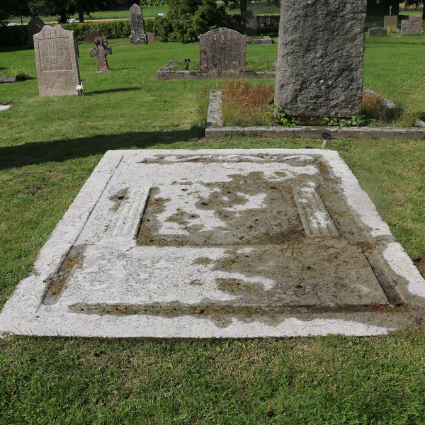 Catharina  Hedenia och Abraham Valingius i gruppen Vrmland / Sffle / Millesvik kyrkogrd hos Kyrkogrdsvandring (060399R)