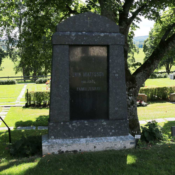 Erik Mattson i gruppen Vrmland / Sffle / Gillberga kyrkogrd hos Kyrkogrdsvandring (09111-2)