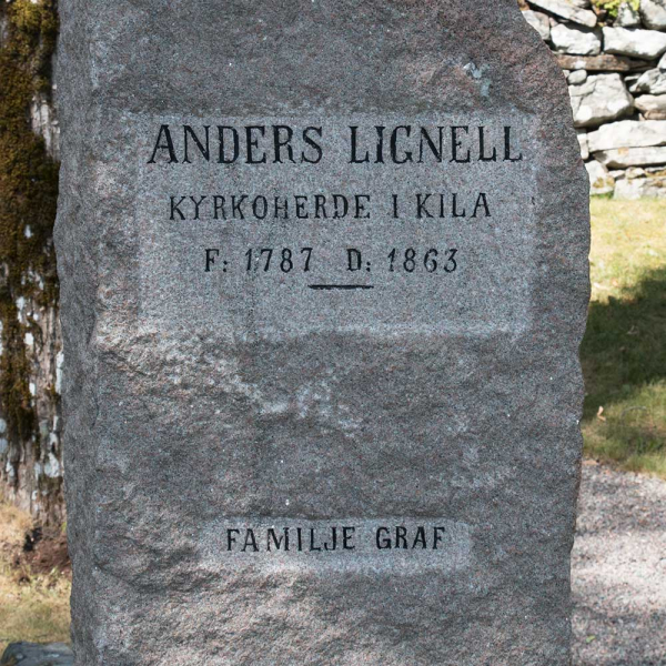 Anders Lignell i gruppen Vrmland / Sffle / Kila kyrkogrd hos Kyrkogrdsvandring (100211)