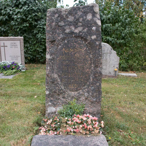 Johannes och Mrta Kristina Olausson i gruppen Vrmland / Sffle / Kila kyrkogrd hos Kyrkogrdsvandring (1003143R)
