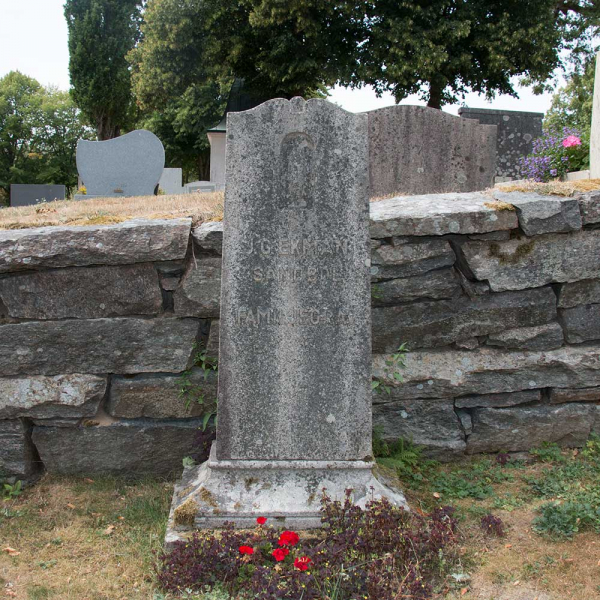 Johan Gustaf Ekman i gruppen Vrmland / Sffle / Kila kyrkogrd hos Kyrkogrdsvandring (100317-21)