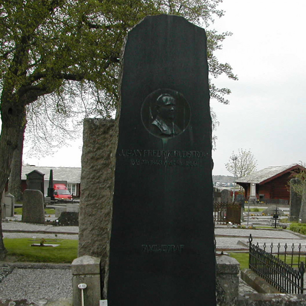 Johan Fredrik Rudstrm i gruppen Vrmland / Arvika / Arvika kyrkogrd hos Kyrkogrdsvandring (210A0168)