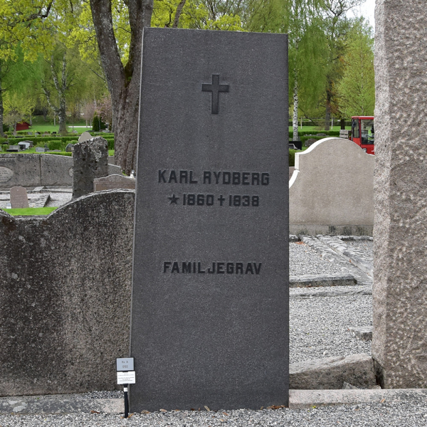 Karl Rydberg i gruppen Vrmland / Arvika / Arvika kyrkogrd hos Kyrkogrdsvandring (210A0193)