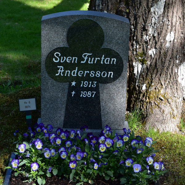 Sven Andersson i gruppen Vrmland / Arvika / Arvika kyrkogrd hos Kyrkogrdsvandring (210G0074)