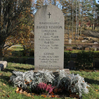 Harald Nyströms familjegrav