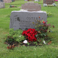 Johan Valfrid Östers familjegrav
