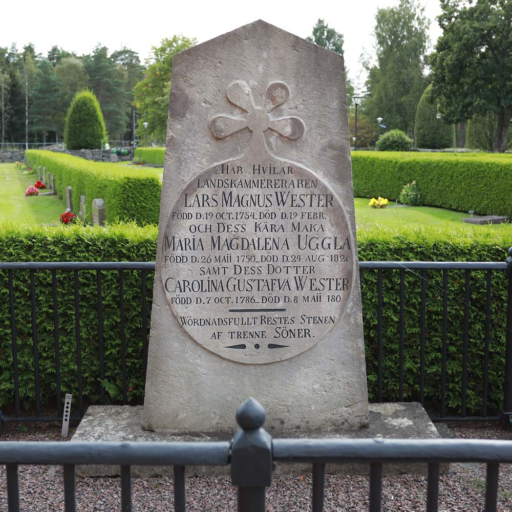 Lars Magnus Westers familjegrav