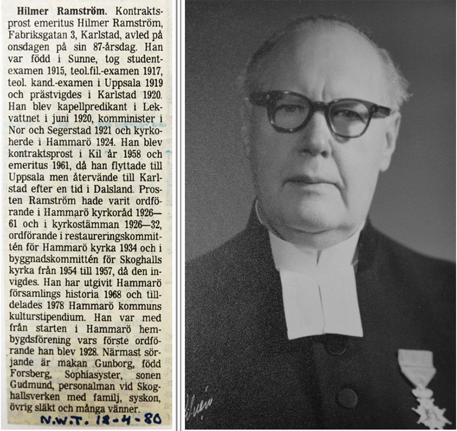 Hilmer Ramstr�ms familjegrav