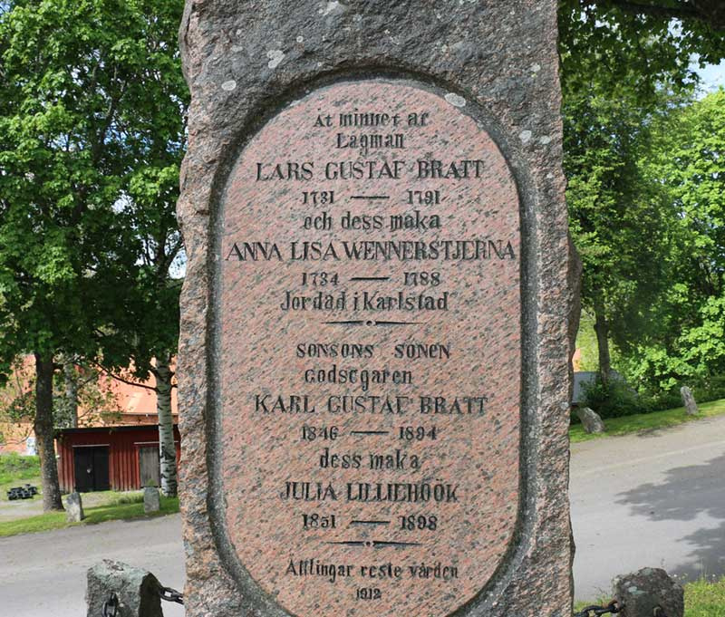 Lars Gustaf Bratts familjegrav