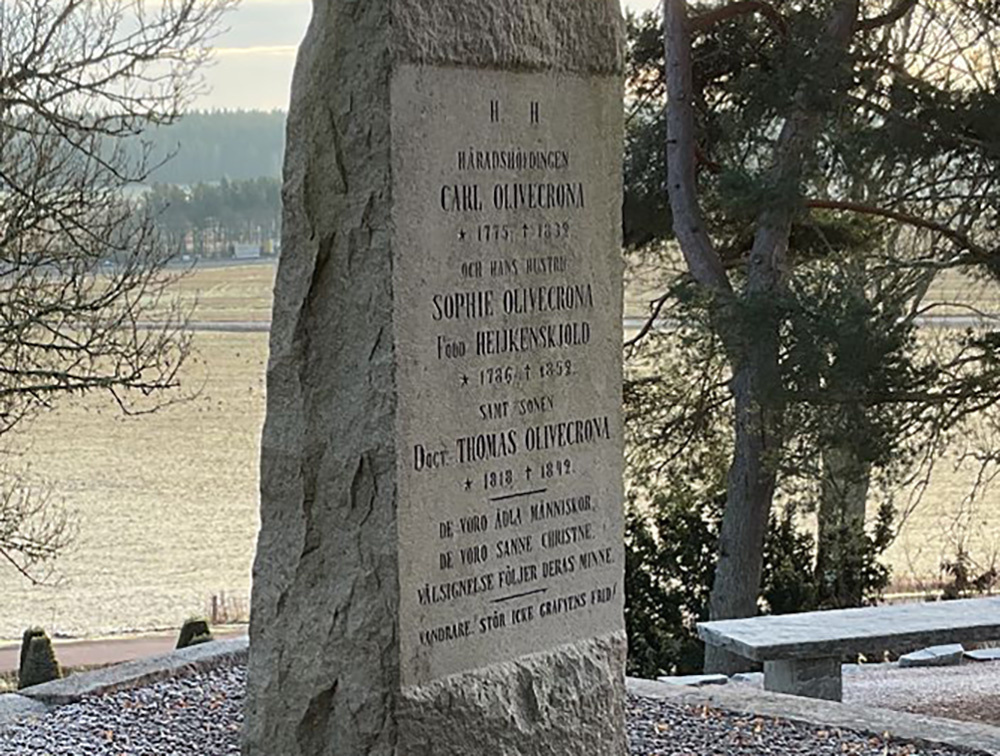 Hans Carl Olivecronas familjegrav