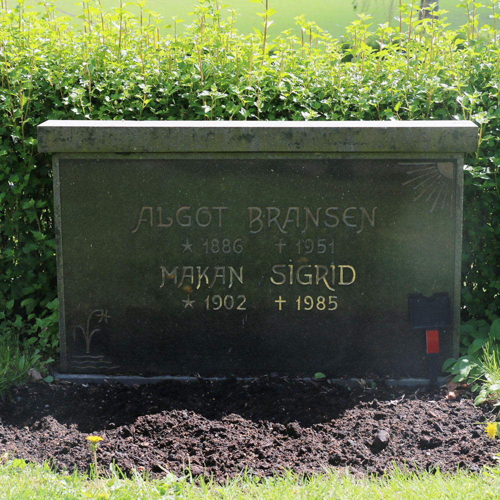 Algot och Sigrid Bransen  