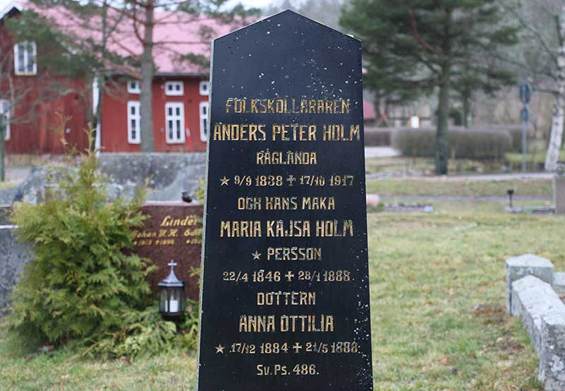 Anders Petter Holms familjegrav