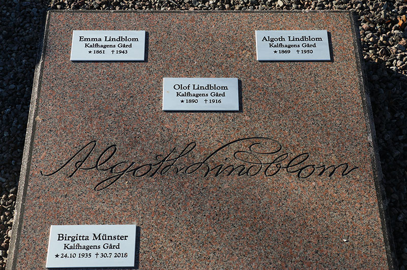 Algot och Emma Lindblom