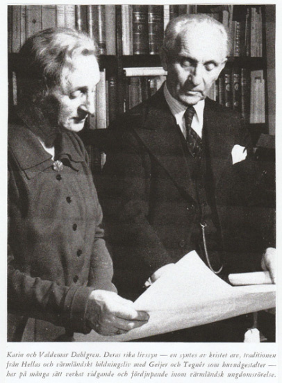 Valdemar och Karin Dahlgren