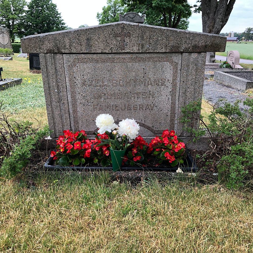 Axel Schymans familjegrav