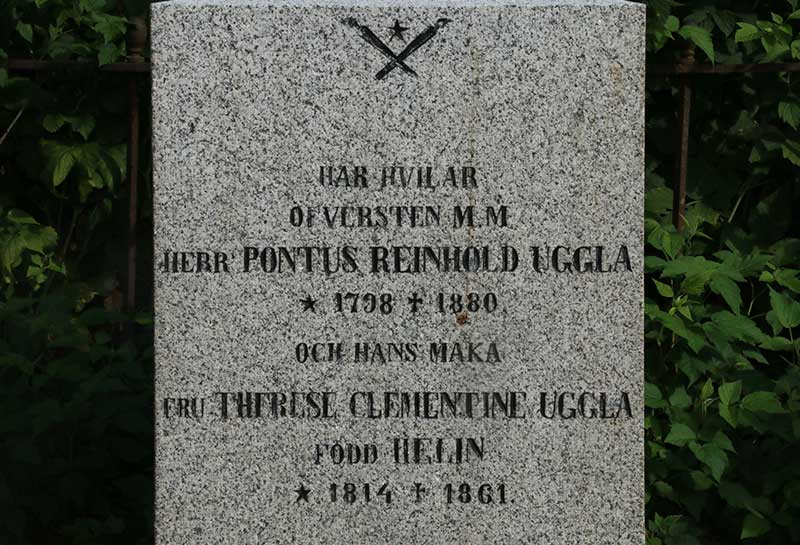 Johan Helins familjegrav