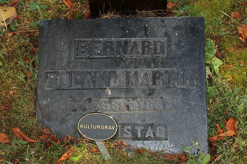 Bernard Roland Martin och Marie Charlotte Unger