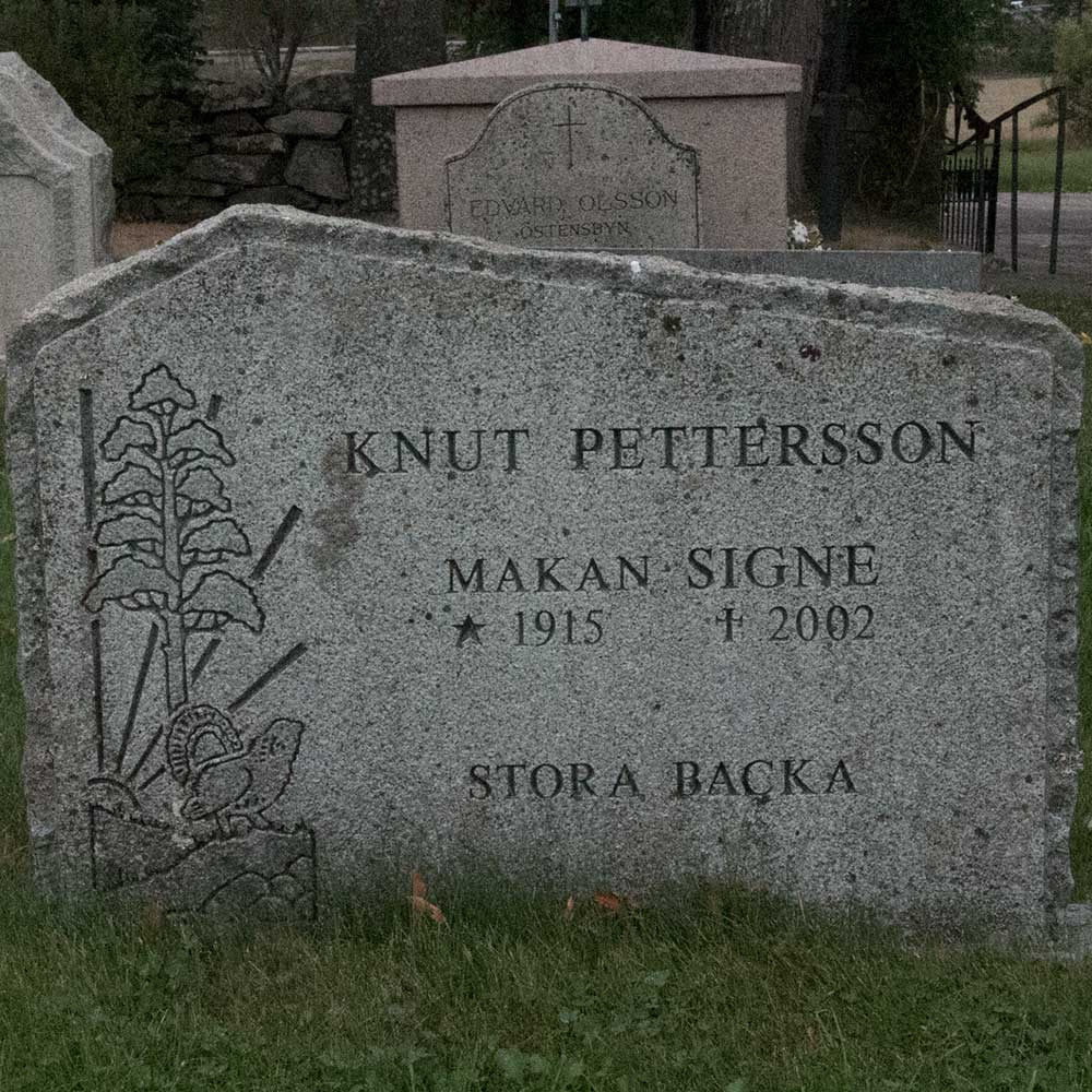 Sven Petter Nilsson och Ottilia Nilsson