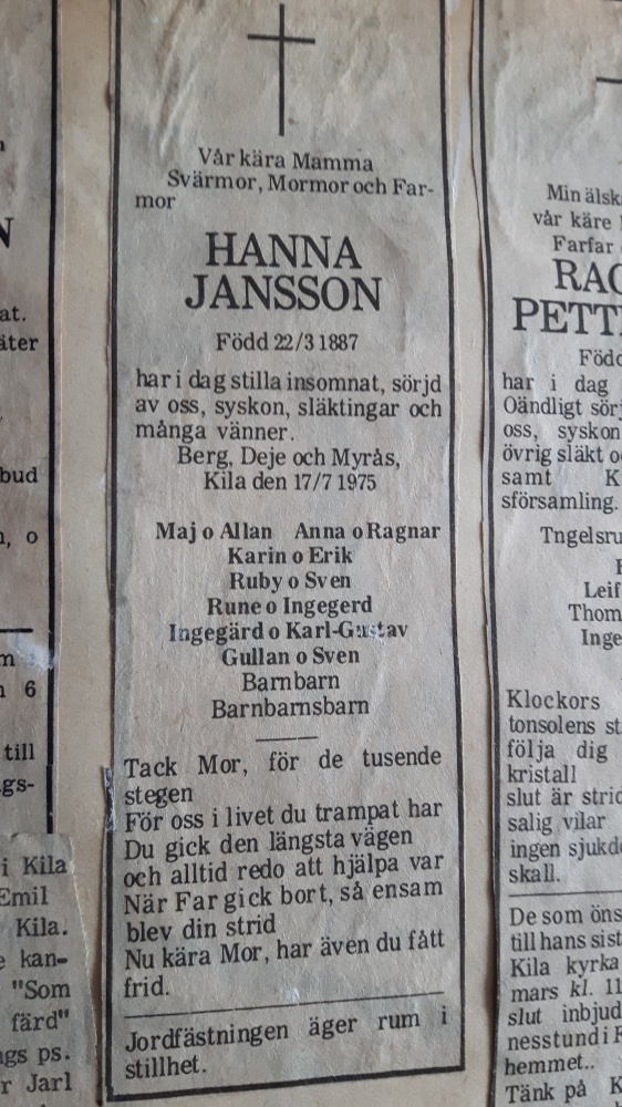 Anders Janssons familjegrav